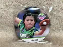 T.LEAGUE 松島美空 缶バッジ