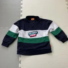 BEAMS mini ハーフジップトレーナー サイズ100のサムネイル