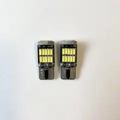 【2個】T10 T16 LED バルブ 爆光 26連 6000K ホワイト 白色のサムネイル