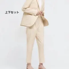 ユニクロセオリー　上下セット 感動ジャケット 感動タックイージーパンツ