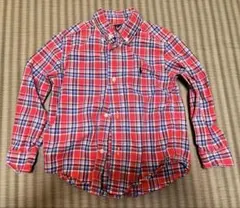Ralph Lauren チェック柄長袖シャツ 3/3T 100cm