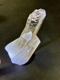 ヒマラヤ産　ピンク水晶　クラスター　原石　（クリアクォーツ）
