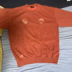 Schott スカルと蛇刺繍のトレーナーのサムネイル