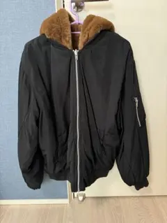 秋冬　トレンド　リバーシブル　２WAYファーブルゾン　あったか　可愛い