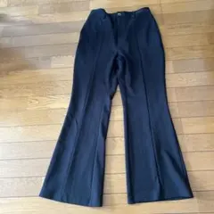 GU フレアパンツ 黒 L