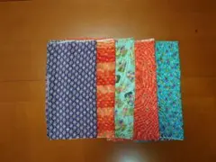 ちりめん生地5枚セット