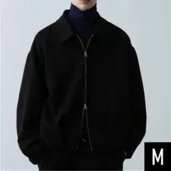 HARE ダブルウィーブコクーンブルゾン ブラック / MEDIUM