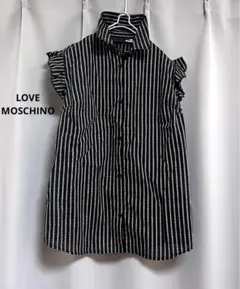 LOVE MOSCHINO ヘビ柄フーディ 40サイズ - メルカリ