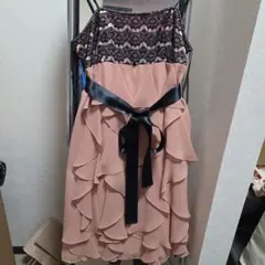 エレガントパーティードレス（ピンク）