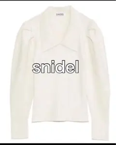 SNIDEL ニットカラーパフスリプルオーバー
