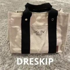 ミニトートバッグ　ハンドバッグ　DRESKIP ドレスキップ　キャンバストート
