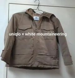 キッズ　アウター　UNIQLO×White mountaineeing 美品