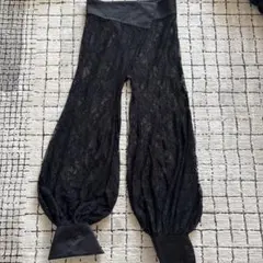 if six was nineレース バルーンパンツ