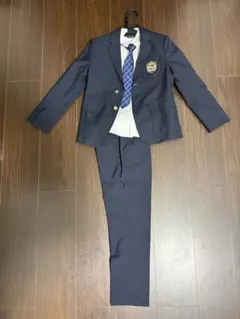 コムサイズム入学式男の子130cm スーツネクタイ　3点セット（シャツおまけ）
