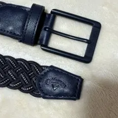 Callaway メッシュベルト ネイビー ゴルフ