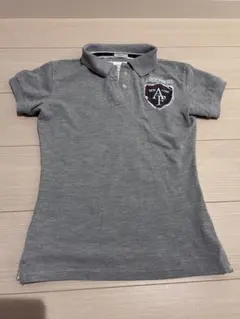Abercrombie & Fitch ポロシャツ グレー　Sのサムネイル