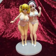 「すーぱーそに子 ぽちゃ子と一緒」「すーぱーぽちゃ子 そに子と一緒」二体セット