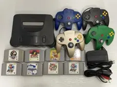 動作確認済 Nintendo64本体 セット ソフト8本