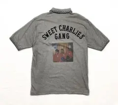 90sヒルトン ギャングプリント ポロシャツ Tシャツ ボーリングシャツ Lのサムネイル