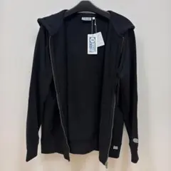 【タグ付き新品未使用】ディスカスDISCUSパーカーL ブラック綿 スウェット