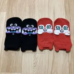 ドキンちゃん、バイキンマン　靴下セット