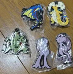 ポケモンラバーマスコット30 メガカイリュー メガミュウツー 5個セットのサムネイル