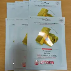 LET'SSKIN Premium GOLD EGF マスク 7枚セットのサムネイル