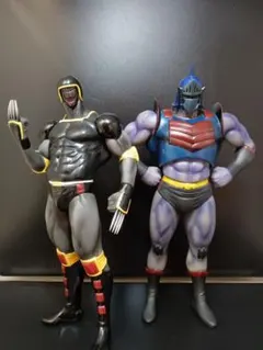 未開封】海洋堂 リボルミニ キン肉マン ロビンマスク ウォーズマン 3体