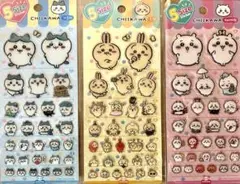 【韓国限定】ちいかわ ぷくぷくシールセット 5サイズ 3種類