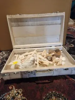 アンティーク風トランク型ディスプレイボックス　ウェルカムスペース　リング演出