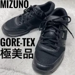 MIZUNO 極美品 ブラック スニーカー ゴアテックス 23.5