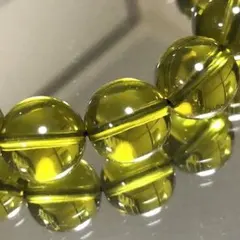l*y様 【天然琥珀】オリーブアンバー 10mm ブレスレットamb10001o