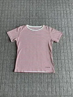 売切名作モンベルmont-bellウィックロンWICボーダー半袖Tシャツトップス