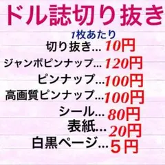 ドル誌切り抜き2007〜duet POTATO Winkup Myojo ポポロ