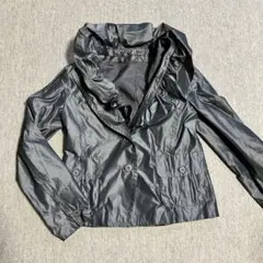 【美品】イトキン　ジョルジュレッシュ　アウター　ブラック　ジャケット　グレー　春