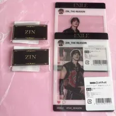 陣 DMMスクラッチ アクリルネームバッジ クリアカード