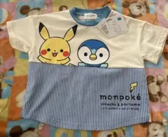 monpoke ピカチュウ ポッチャマ Tシャツ 100cmのサムネイル