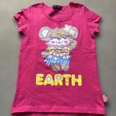EARTHMAGIC ピンク Tシャツ 150