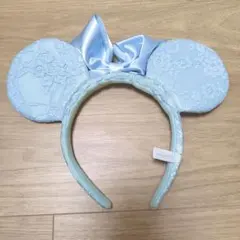 ディズニー ミニー カチューシャ ブルー 限定