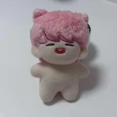 新品 BTS マスター ジョングク ぬいぐるみ グク 20cmピンク髪 ちびぬい