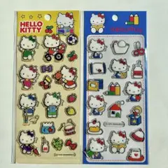 サンリオ ハローキティ ボンボンドロップ　ジェルシール 2枚セット