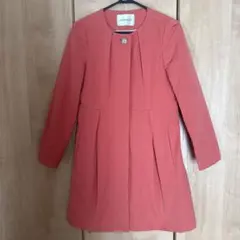 La TOTALITE ピンク　トレンチコート　スプリングコート　美品　M