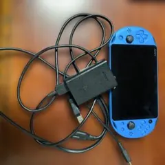 PS Vita 青 本体と充電器付き