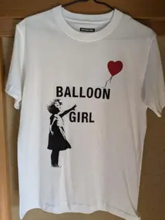 BALLOON GIRL Tシャツ ホワイト