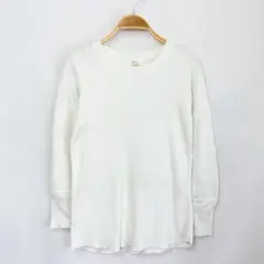 70s Sears シアーズ USA製 サーマルカットソー ロンT S81b