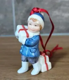 ロイヤルコペンハーゲン オーナメント フィギュリン 少年 子供 クリスマス