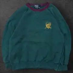 90s Polo by Ralph Lauren フロント 刺繍 スウェット