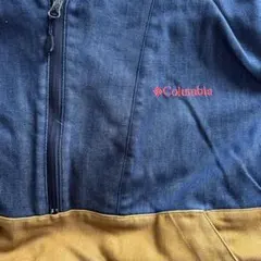 Columbia マウンテンパーカー M ネイビー/ブラウン
