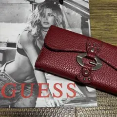 GUESS 長財布 ワインレッドのサムネイル