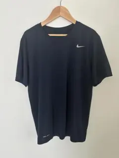 NIKE DRI-FIT Tシャツ ネイビーXLサイズ（少し小さめ）のサムネイル